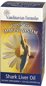 Shark Liver Oil 500 mg, 120 capsules - Life Extension