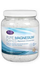 Pure Magnesium Flakes  44 oz - Life Extension