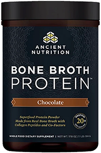  Ancient Nutrition Bone Broth Protein - Chocolate , 504 grams