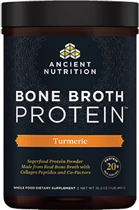 Ancient Nutrition Bone Broth Protein - Turmeric, 460 grams