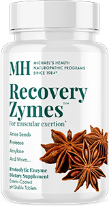 Recovery Zymes 18, 180 enteric-coated tablets