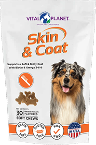 Skin and Coat for Dogs, 30 SOFT CHEWS