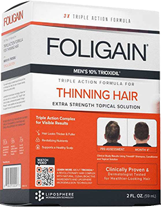 Men's Triple Action Complete Formula for Thinning Hair, 2 oz