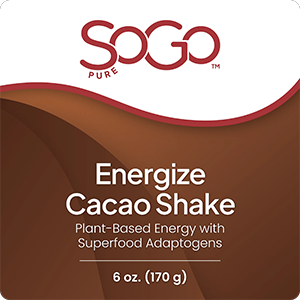 Energize Cacao Shake, 6 oz