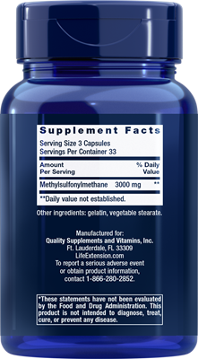 Herbadiet MSM Capsules 1000mg – Joint & Bone Support, Anti-Inflammatory, Gluten Free, 100% Pure