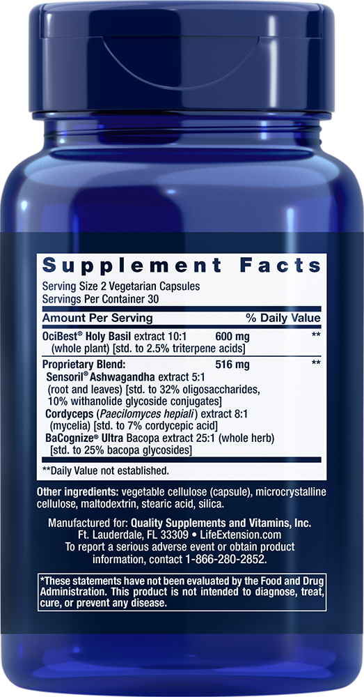 Thumbnail 2 of 2: Adrenal Energy Formula, 60 vegetarian capsules