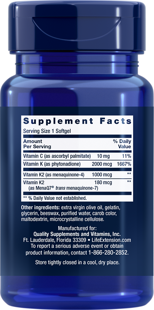 Thumbnail 3 of 4: Super K , 90 softgels