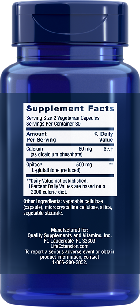 Thumbnail 2 of 3: Glutathione, 60 vegetarian capsules
