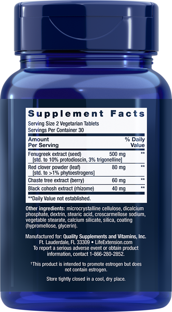 Thumbnail 2 of 3: Estrogen Balance Elite*, 60 vegetarian tablets