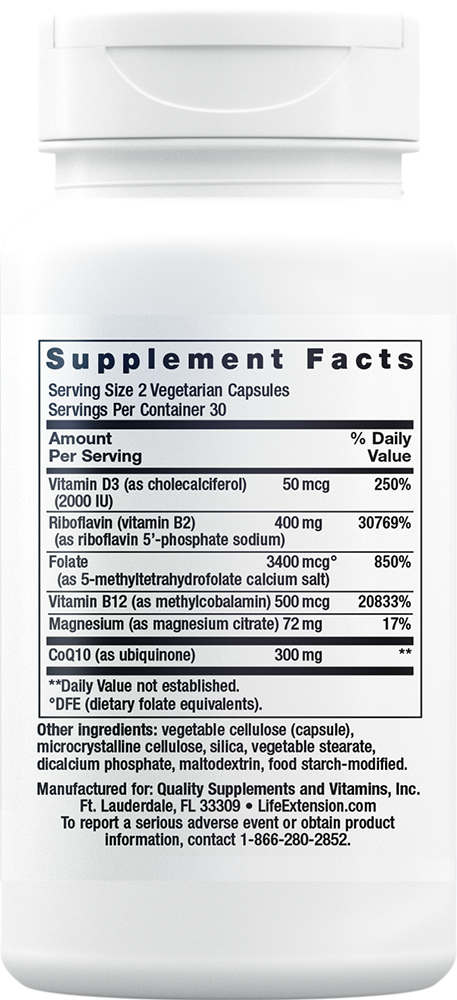 Thumbnail 2 of 3: Migra-Health, 60 vegetarian capsules