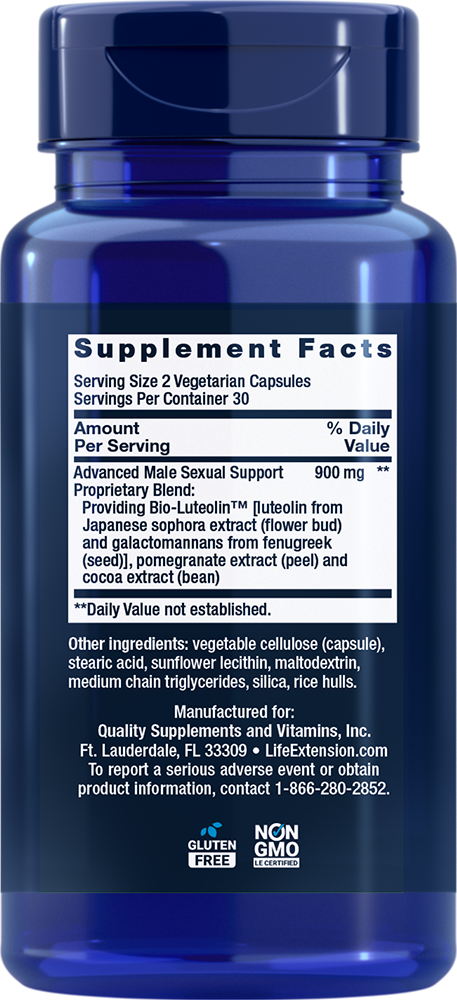 Thumbnail 2 of 2: Advanced Male Sexual Support*, 60 vegetarian capsules 