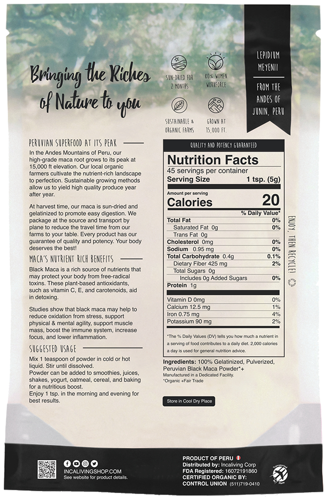 Thumbnail 2 of 2: Black Maca Powder