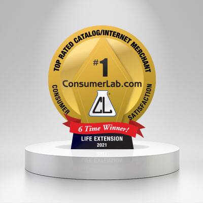 Consumer Labs 6 Time Award Winner