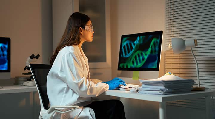 Telomeres are the protective endcaps on your cellular DNA