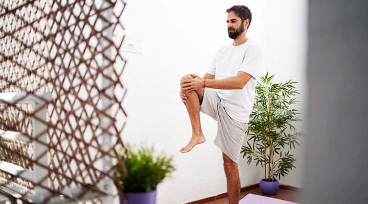 Good balance means a healthy life