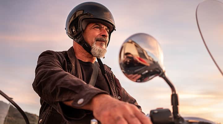 Risky behavior like riding a motorcycle impacts men’s life expectancy