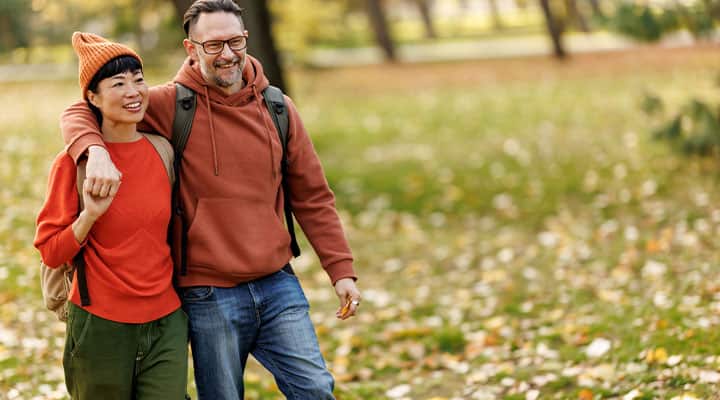 Walking benefits both mind and body