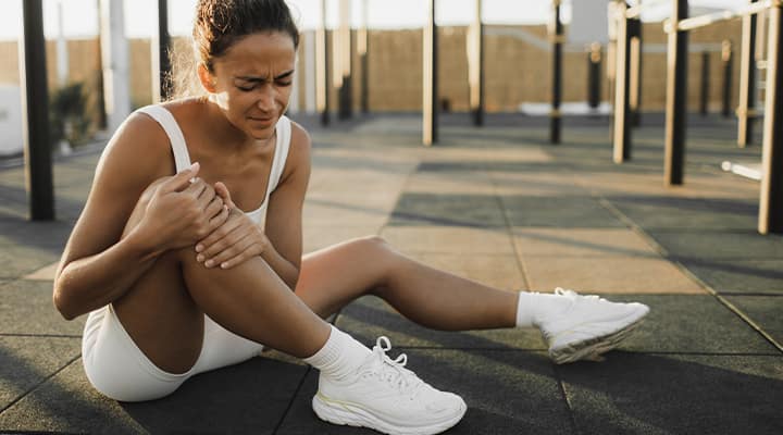 Muscle cramps can be a sign of electrolyte imbalance.