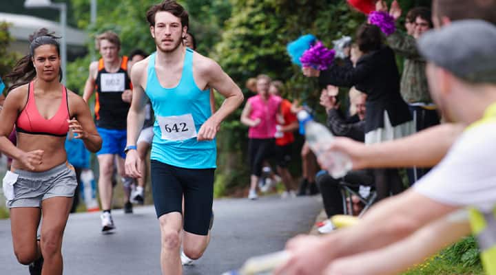 Running a marathon? Restore your electrolytes.