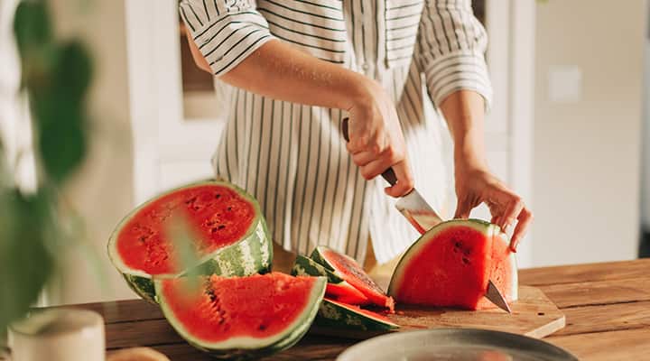 Watermelon is a good natural source of electrolytes.