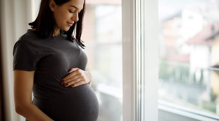 Estrogen and other sex hormones decline during pregnancy, which can hamper sex drive.
