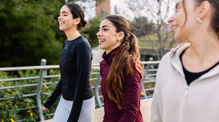 Take a walk outside for whole-body health benefits.