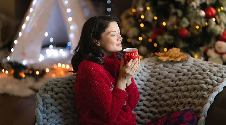 Drinking tea or taking an L-theanine supplement can help you combat holiday stress