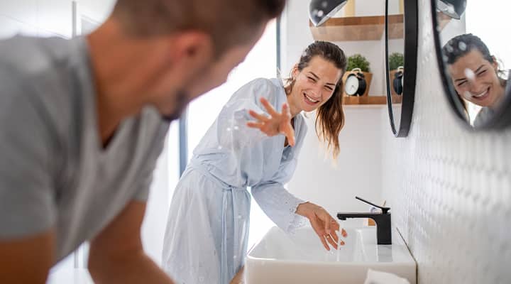 Start the day off with  healthy rituals like tongue scraping.