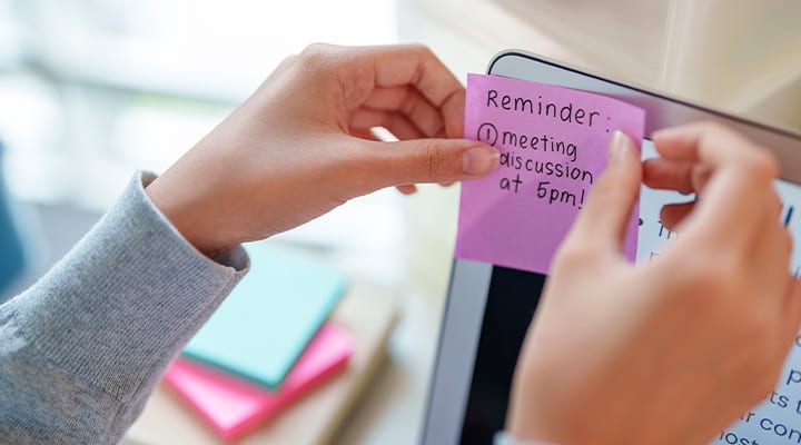 Short-term memory is like your brain's sticky note.