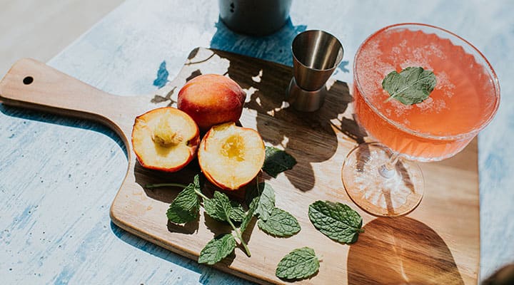 Enjoy a mocktail for a boost of wellness