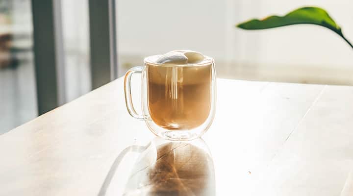 Java and a calming adaptogen come together in one delicious latte