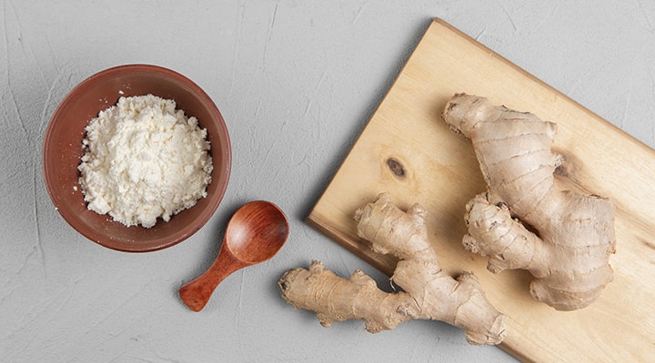 Kefir and ginger work together for gut health