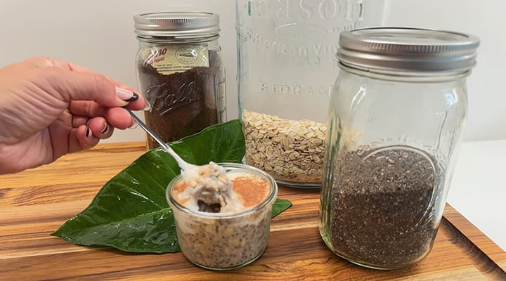 Plant protein is an easy add to this recipe