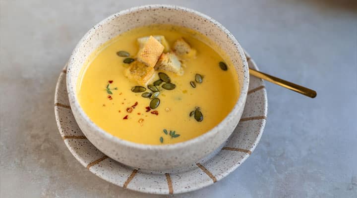 This soup recipe is perfect for a cooler fall day