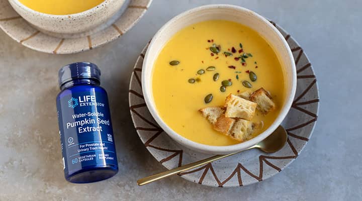 A supplement is a better way to capture the benefits of pumpkin seed extract
