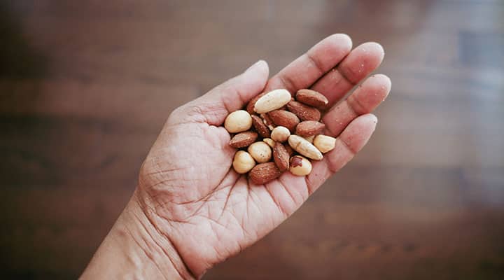 Nuts are also a source of some melatonin, depending on the variety