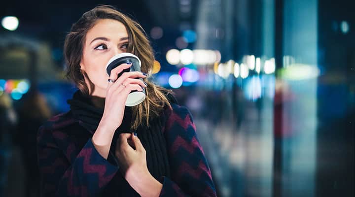 Avoid drinking coffee late in the day
