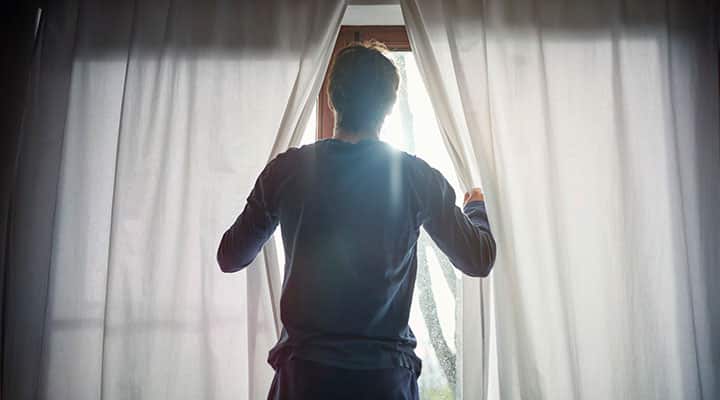 Early sunshine helps support a good sleep-wake cycle