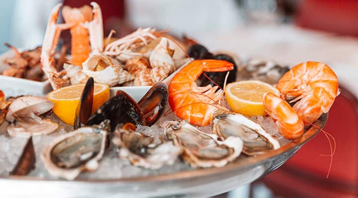 Love shellfish? Eat up so you can benefit from the zinc!