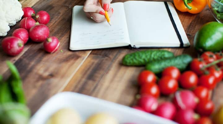 Keep track of histamine sensitivities with a food diary.