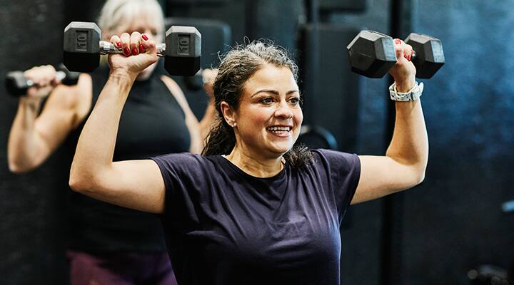 Creatine supports muscle health after 40 for women.
