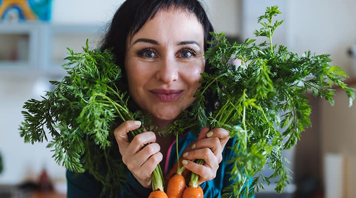 Carrots and other nutritious foods can help protect your vision