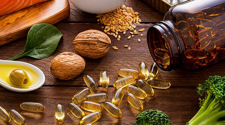 Fish oil from diet and supplements benefits your heart