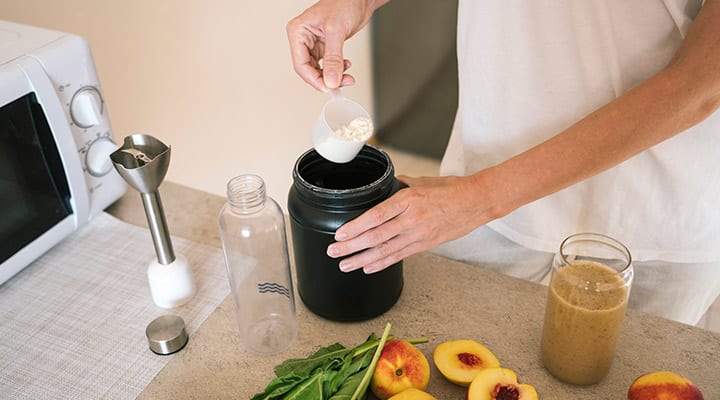 You can take creatine with many things, including juice.