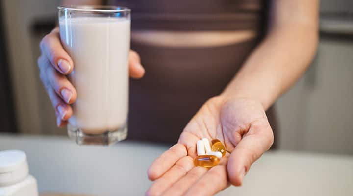 The label information can help you tell if a probiotic drink is as good as a supplement