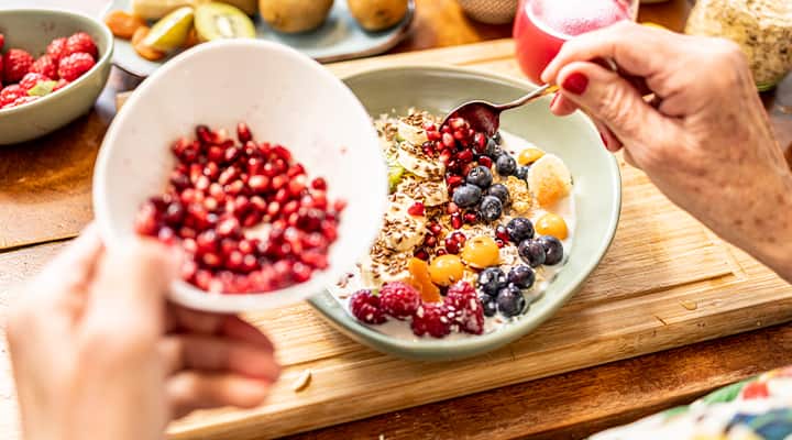 Citrus fruits and  veggies are rich in vitamin C.