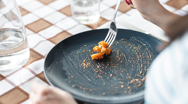 After you finish eating a meal, leptin communicates with your brain.