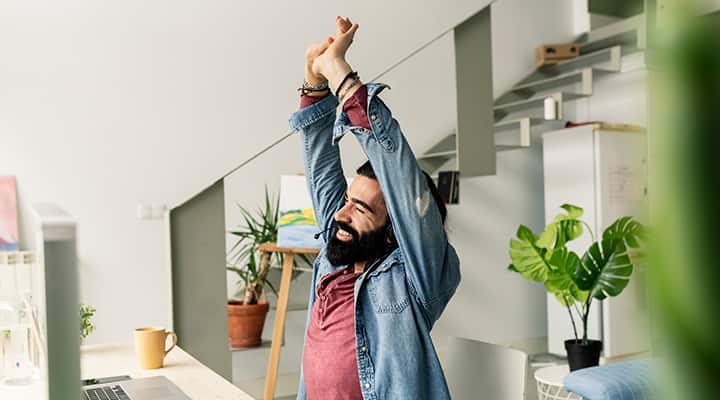 Break up your time sitting with bursts of exercise