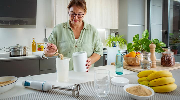 Protein helps curb appetite and support a healthy metabolism