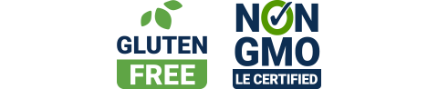 Gluten-free, Non-GMO